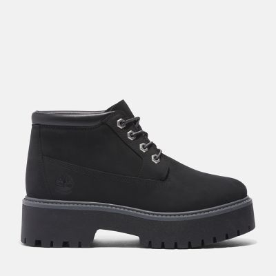 Timberland / Boots Mid Lace Up Waterproof in zwart