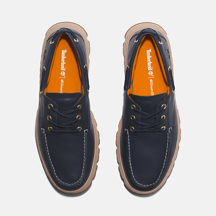 Sapato Timberland® Originals Ultra Moc Toe para Homem em azul-marinho-