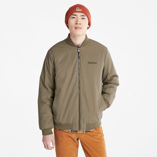 Thermarange™ Eco-Insulation Bomber Jacket for Men in Green | Timberland