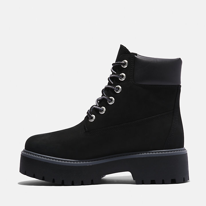 Stone Street Timberland® Premium Platform Boot for Women in Black ...