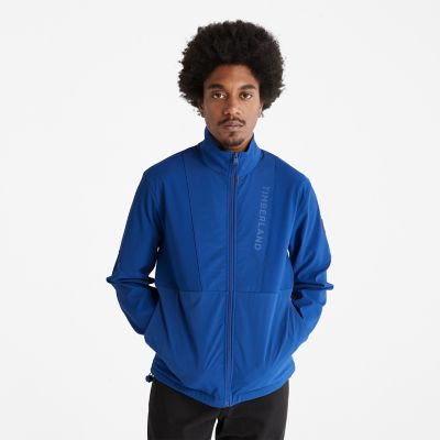 Buy Joules Blue Hopeland Hybrid Fleece Jacket from the Joules