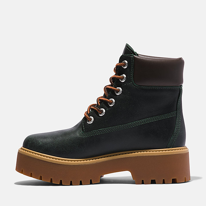 Stone Street Timberland® Premium Platform Boot for Women in Dark Green