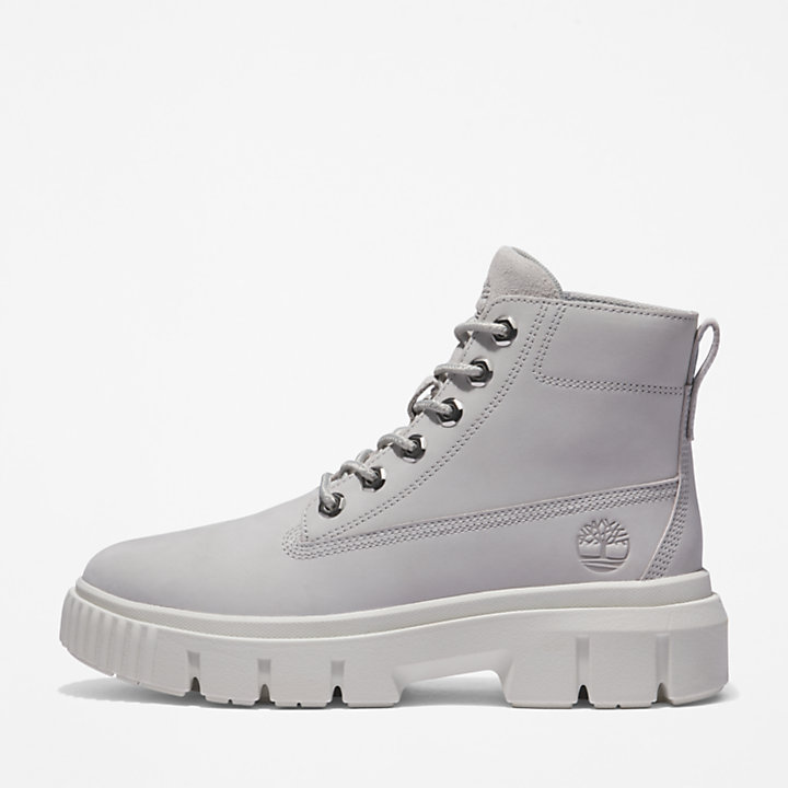 Greyfield Lace-up Boot for Women in Grey-