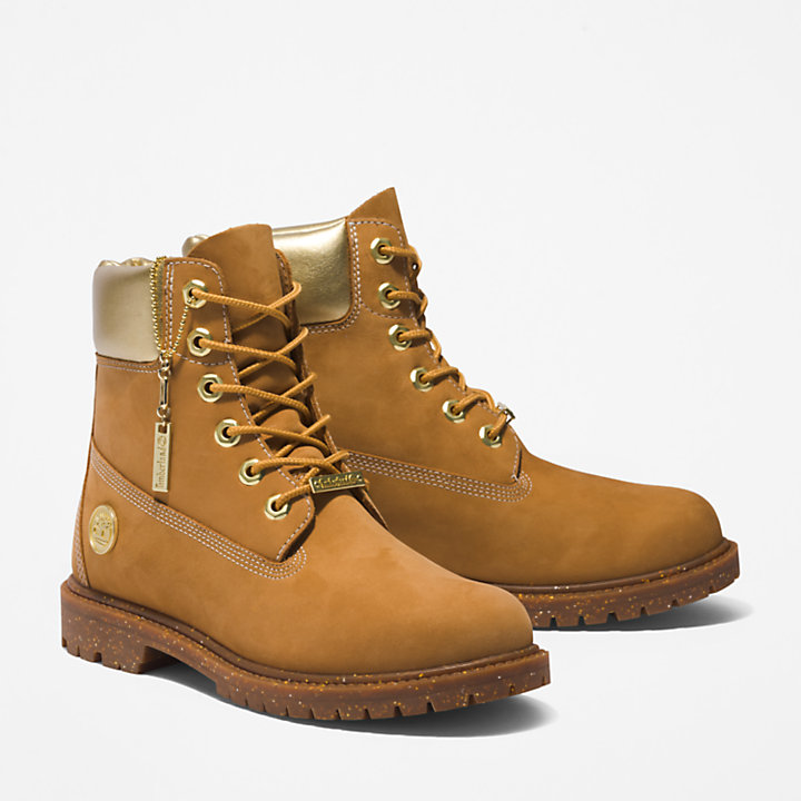 Timberland® Heritage 6 Inch Boot voor dames in geel/goud-
