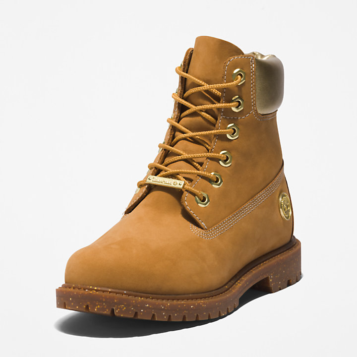Timberland® Heritage 6 Inch Boot for Women in Yellow/Gold-