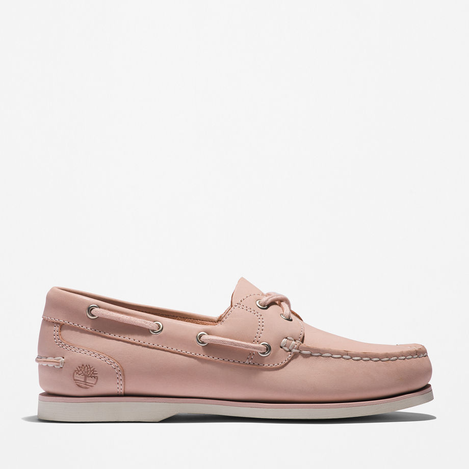 Timberland Classic Boat Shoe For Women In Pink Light Pink, Size 5.5