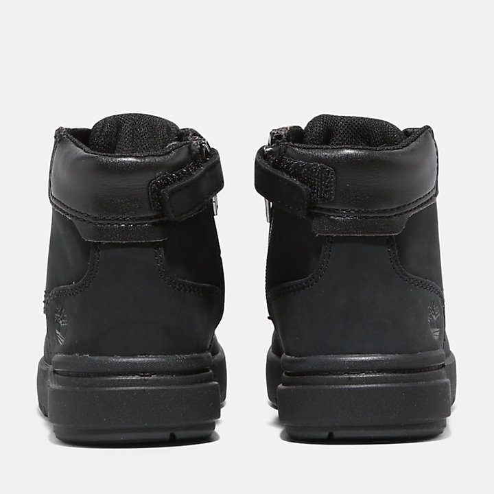 Seneca Bay 6 Inch Boot for Toddler in Black-