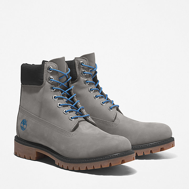Timberland Premium® 6 Inch Boot voor heren in grijs/blauw