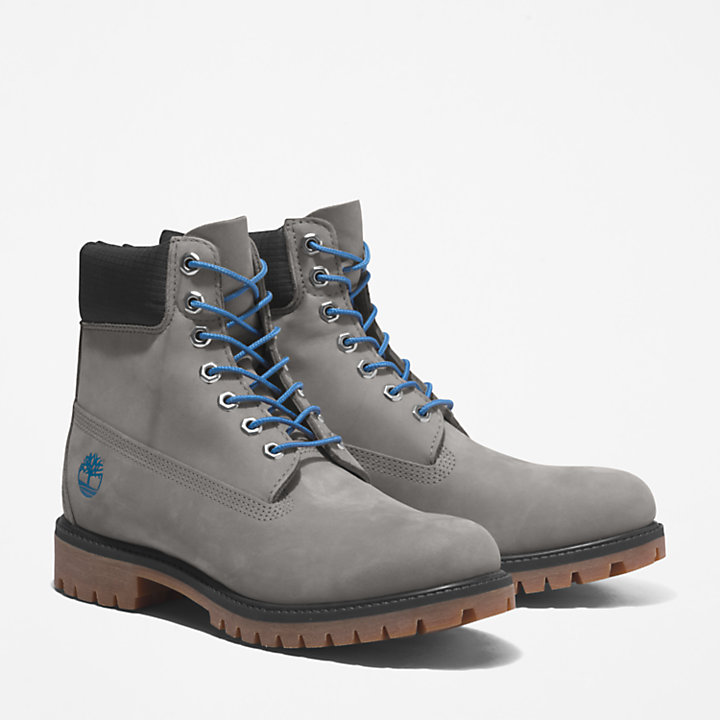 archief domein site Timberland Premium® 6 Inch Boot for Men in Grey/Blue | Timberland