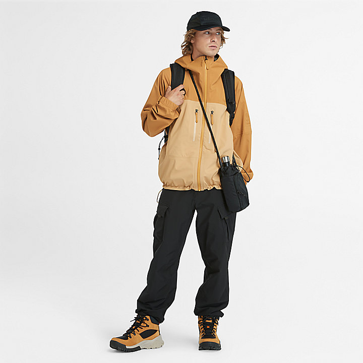 Caps Ridge Waterproof Motion Jacket For Men in Yellow