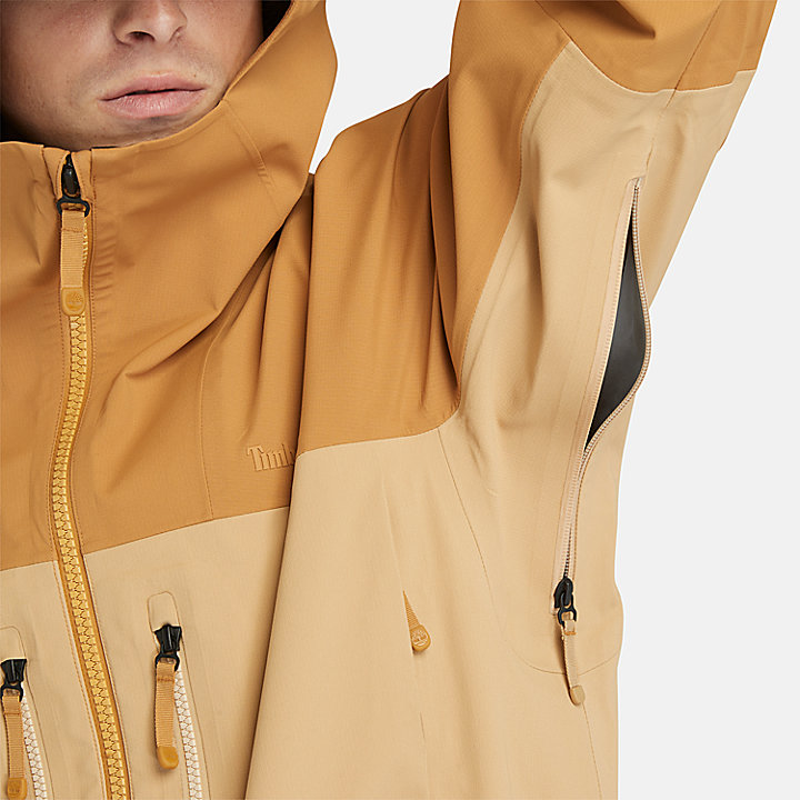 Caps Ridge Waterproof Motion Jacket For Men in Yellow