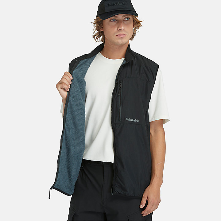 Polartec® Ultralight Packable Vest for Men in Black