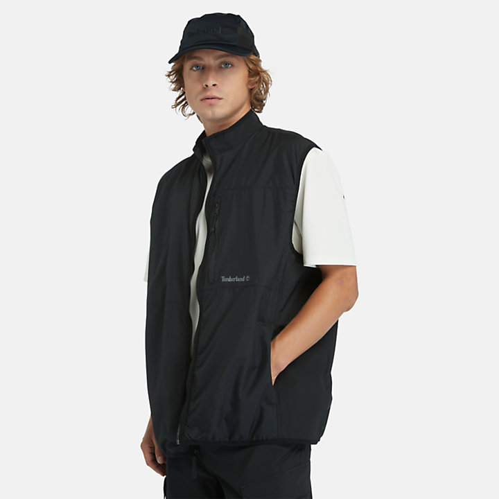 Polartec® Ultralight Packable Vest for Men in Black-