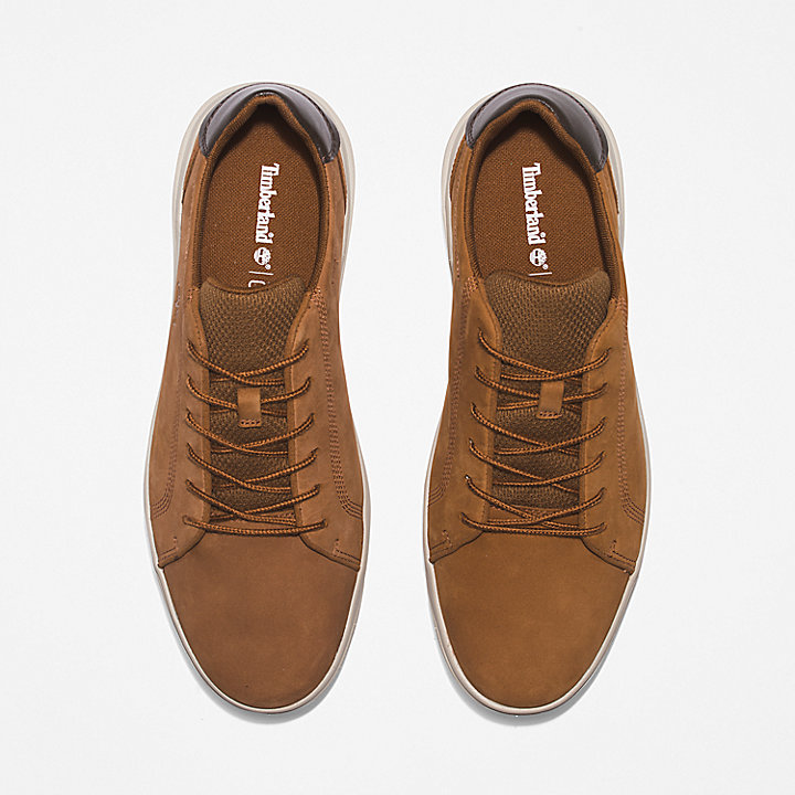 Seneca Bay Leather Trainer for Men in Light Brown | Timberland