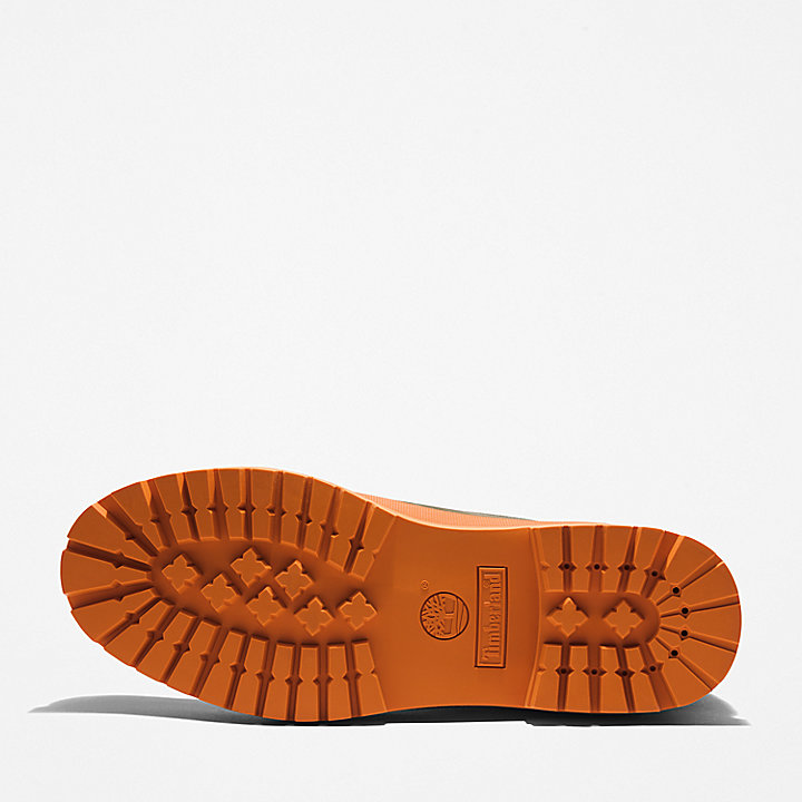 Bee Line x Timberland® 6 Inch Rubber Toe Boot for Men in Dark Green/Orange