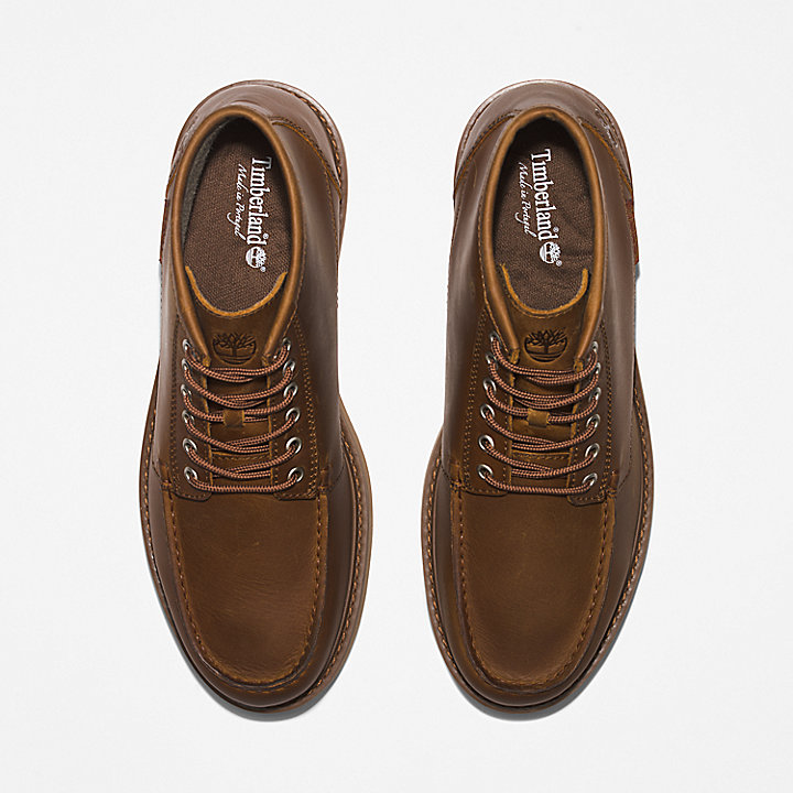 Newmarket II Moc-Toe Chukka Boot for Men in Brown