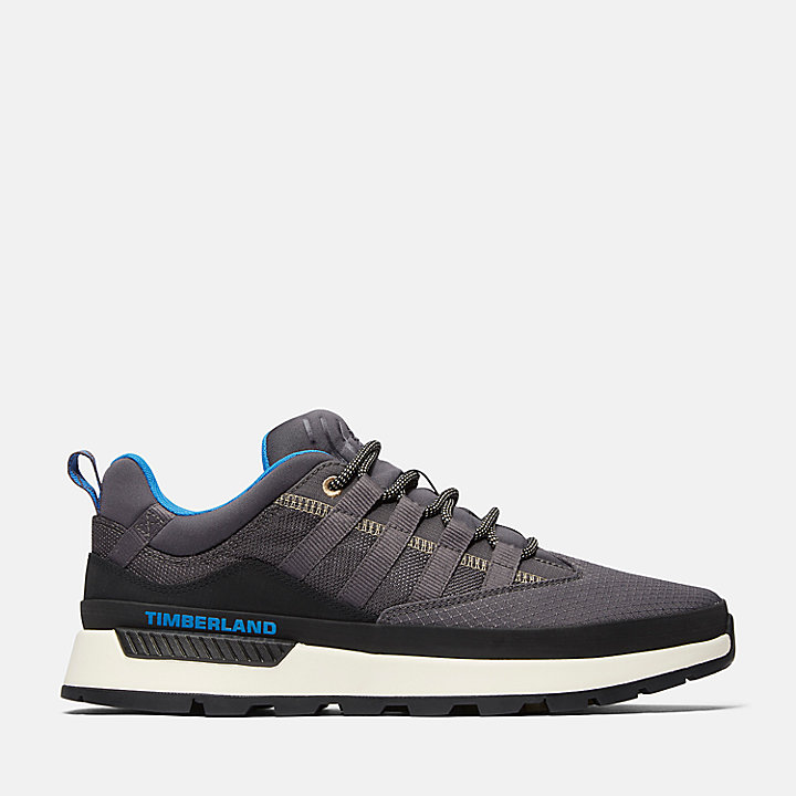 Euro Trekker Lace-Up Low Trainer for Men in Grey