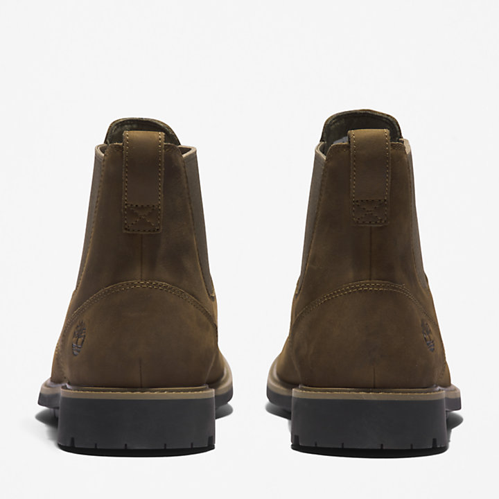 Stormbucks Chelsea-boots voor heren in groen-