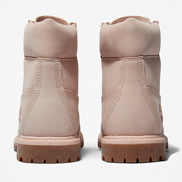Timberland® Premium 6 Inch waterdichte boots voor dames in lichtroze