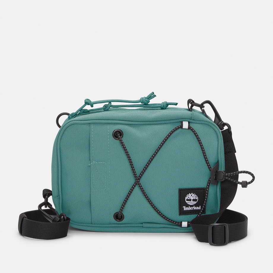 Timberland All Gender Outdoor Archive 2.0 Crossbody Bag In Teal Teal Unisex