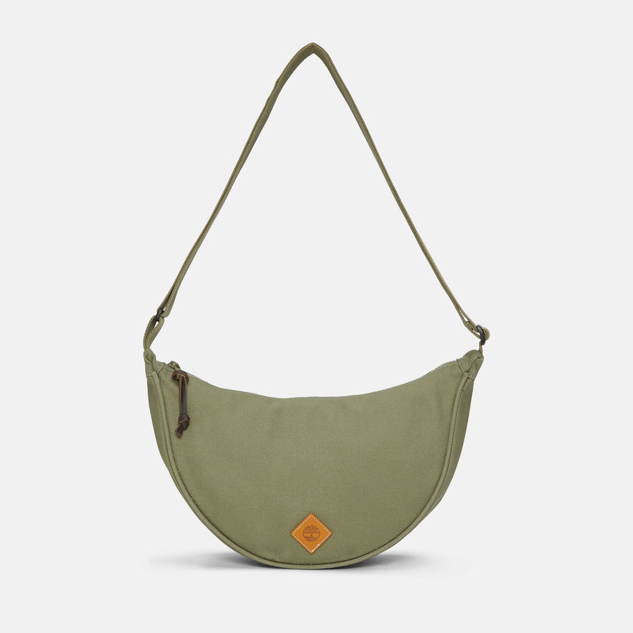 Timberland Canvas And Leather Crossbody For Women In Green Green