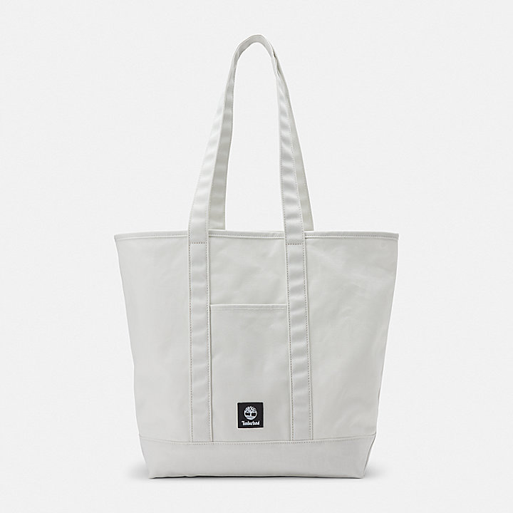 All Gender Canvas Easy Tote in White