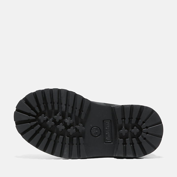 Premium 6 Inch Waterproof Boot voor peuters en kleuters in zwart-
