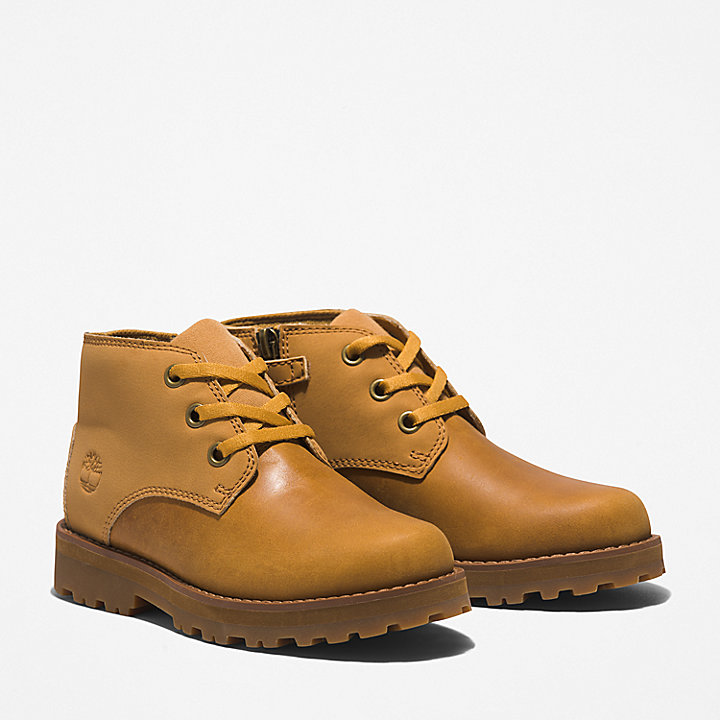Courma Kid Chukka Boot for Youth in Yellow