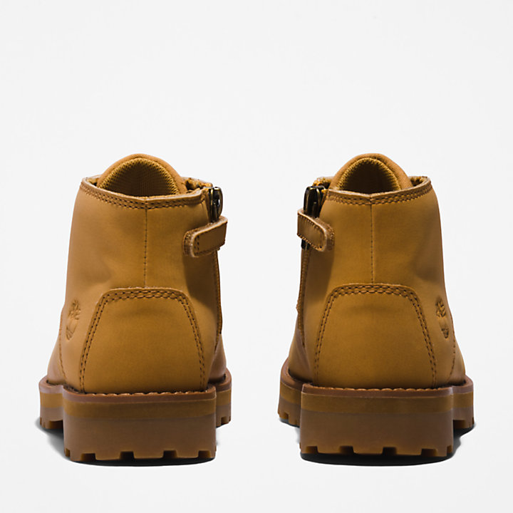 Courma Kid Chukka Boot for Youth in Yellow-