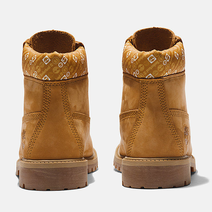 Timberland® Premium 6 Inch Boots voor kids in geel