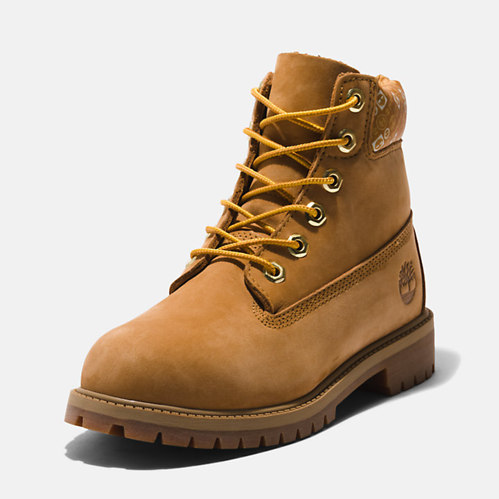Timberland® Premium 6 Inch Boots voor kids in geel-