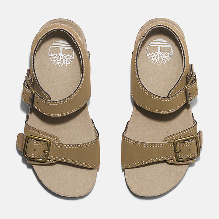 Youth Castle Island Sandal for Youth in Beige