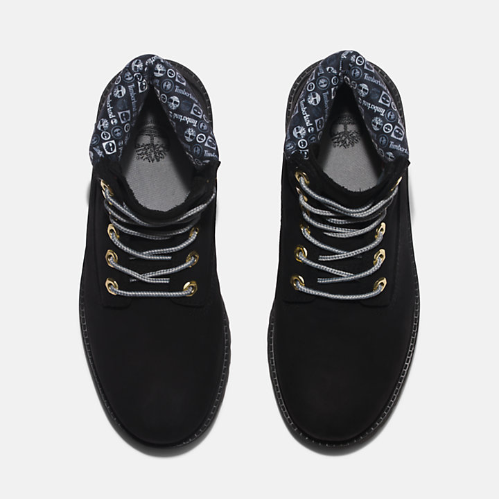 Timberland® Premium 6 Inch Boots voor kids in zwart-