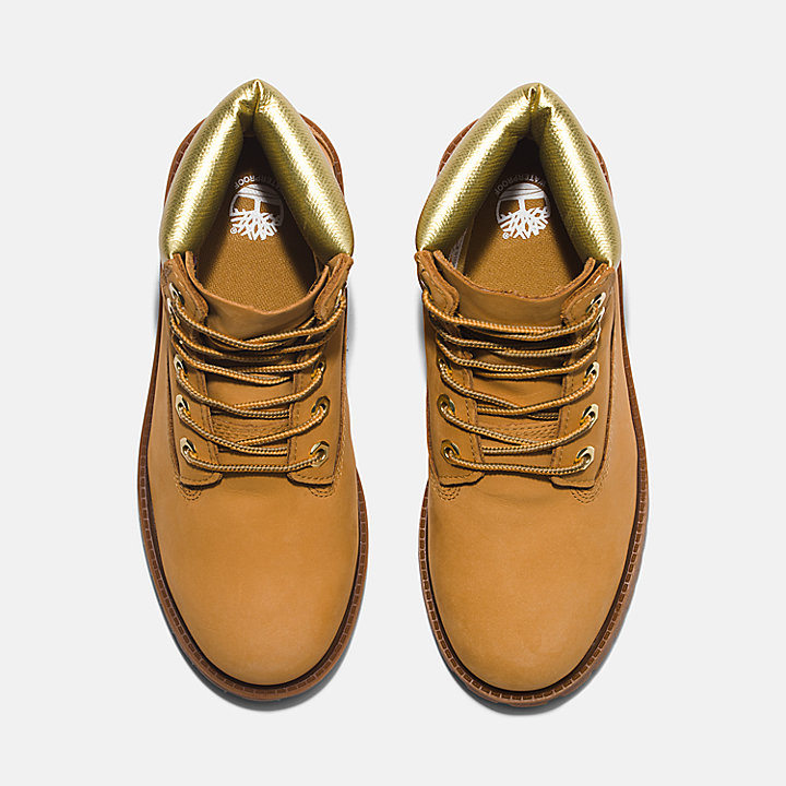 6-inch Boot Timberland® Premium junior en jaune/or