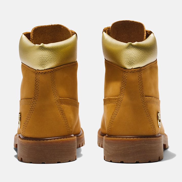 6-inch Boot Timberland® Premium junior en jaune/or-