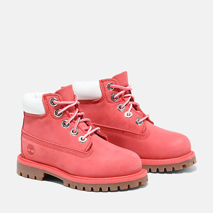 Timberland® Premium 6-Inch Boot voor peuters in roze-