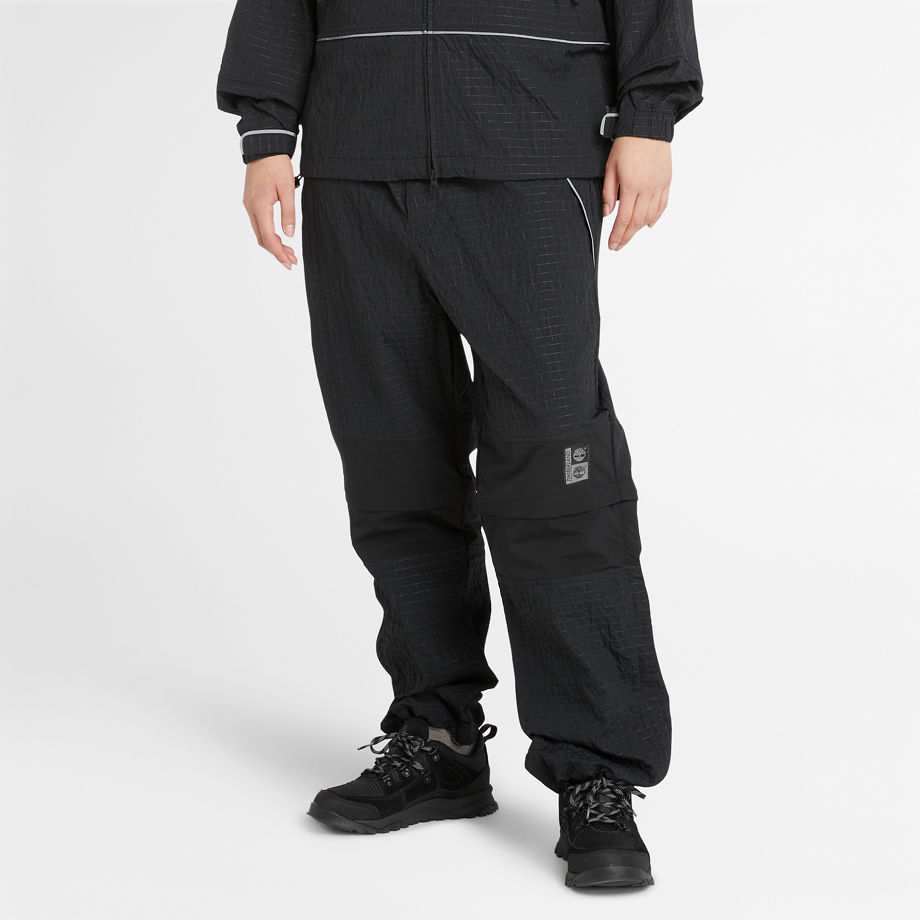 Timberland All Gender Night Hike Trousers In Black Black Unisex