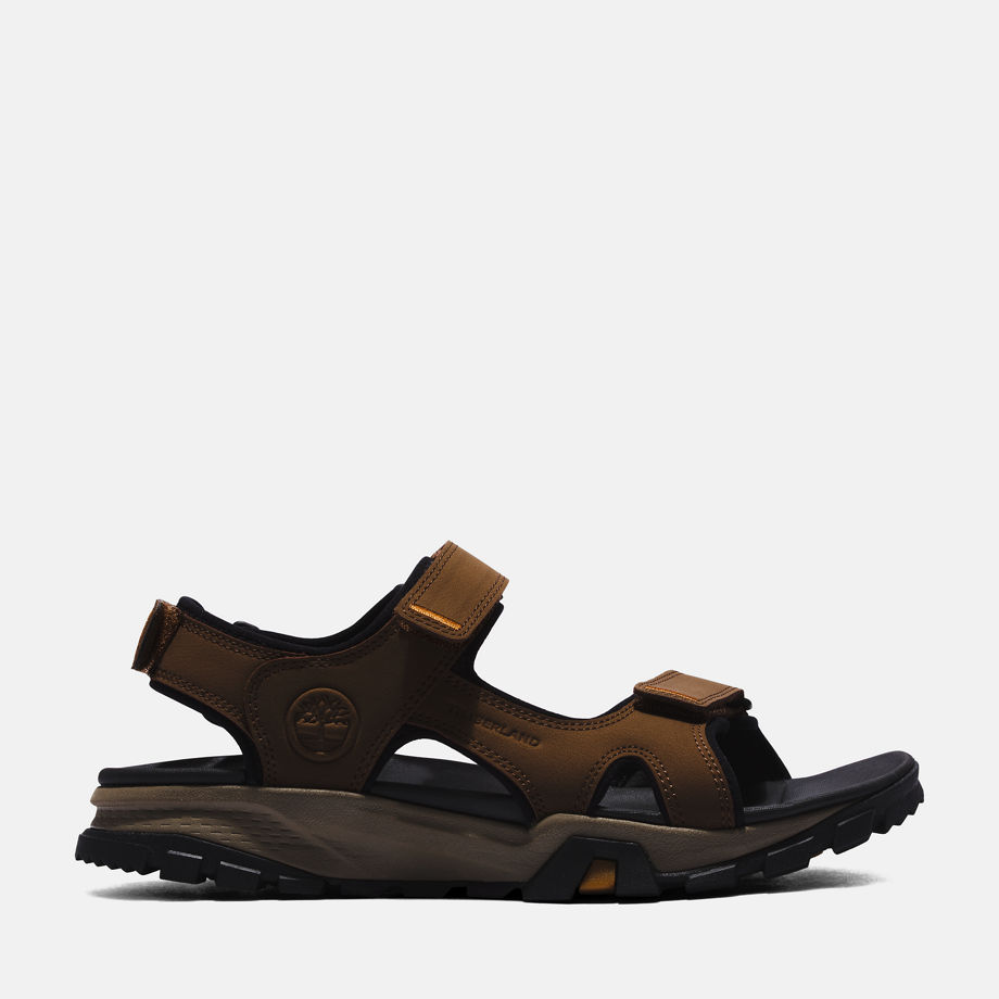 Timberland Lincoln Peak Two-strap Sandal For Men In Brown Brown, Size 12.5