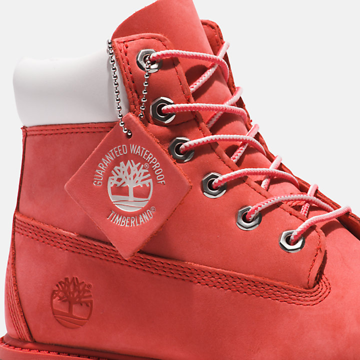 6-inch Boot Timberland® Premium junior en rose-