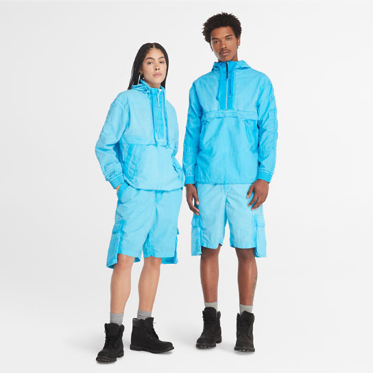 All Gender Garment Dyed Nylon Shorts in Blue | Timberland