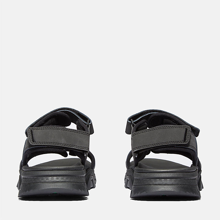 Lincoln Peak Two-Strap Sandaal voor heren in zwart