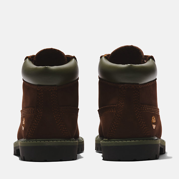 Timberland® Premium 6 Inch Boot for Toddler in Dark Brown-