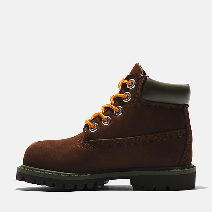 6-inch Boot Timberland® Premium pour tout-petit en marron foncé