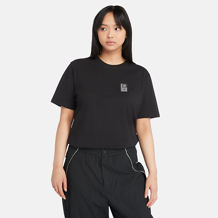 T-shirt Night Hike All Gender in colore nero-