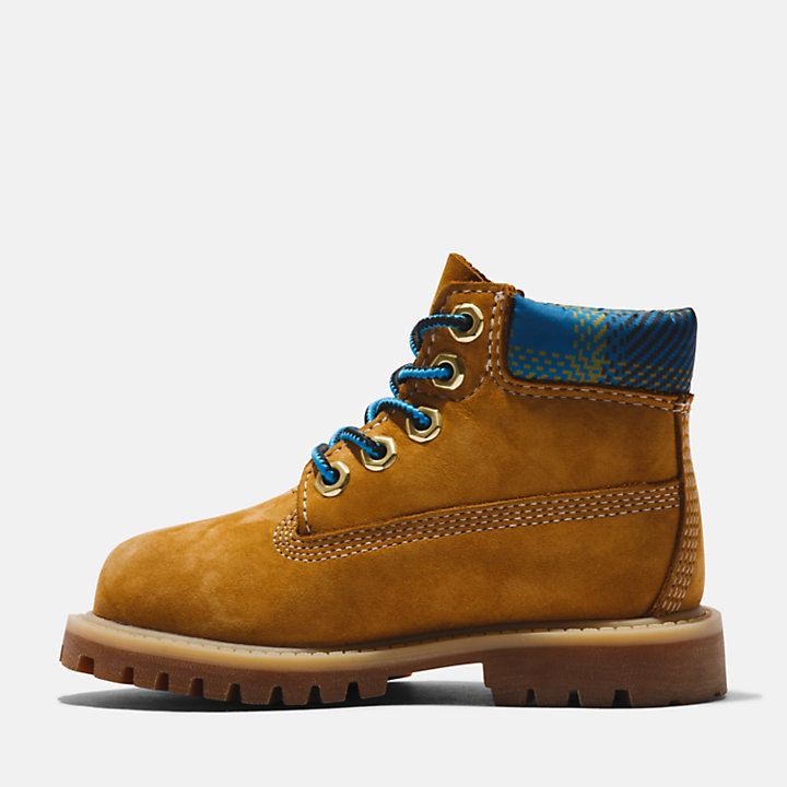 Timberland® Premium 6-Inch Boot voor peuters in geel-