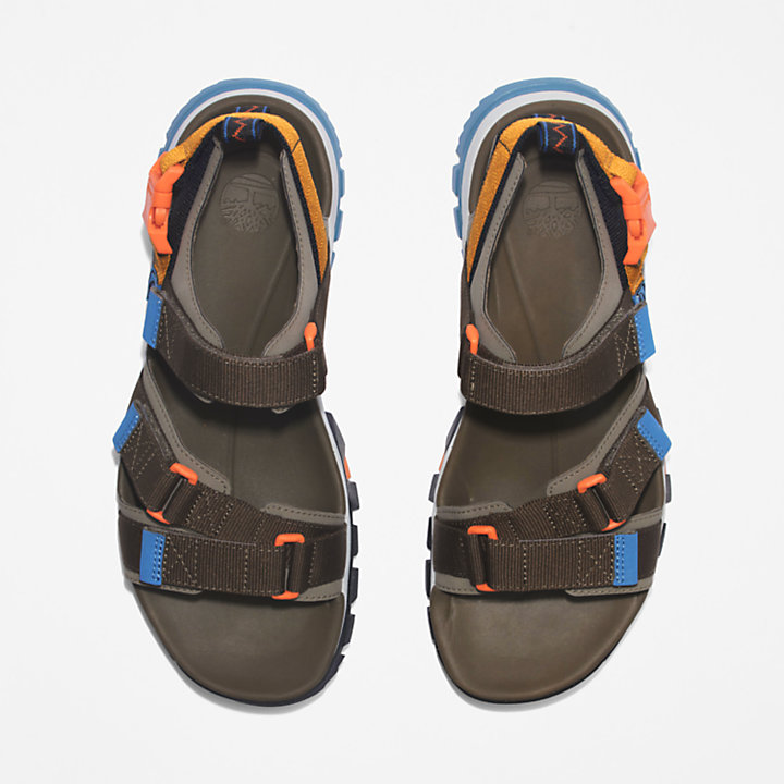 Sandalo con Cinturino in Materiale Rinforzato Garrison Trail da Uomo in grigio o greige-