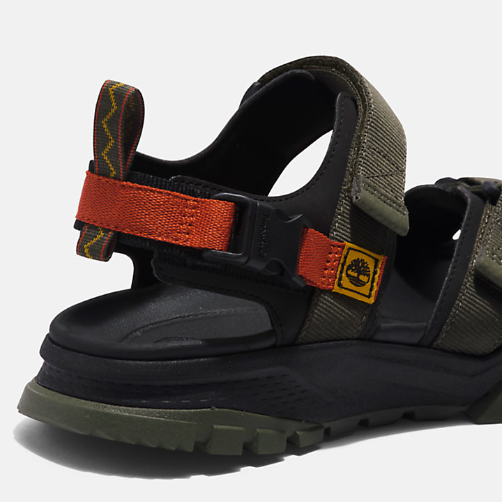 Sandalo con Cinturino in Materiale Rinforzato Garrison Trail da Uomo in verde-