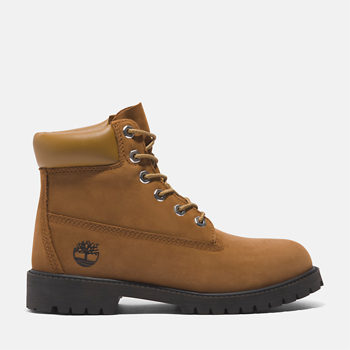 Timberland® Premium 6 Inch Boot for Junior in Brown-