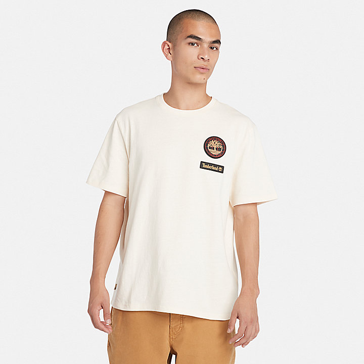 Lunar New Year Badge T-Shirt in White