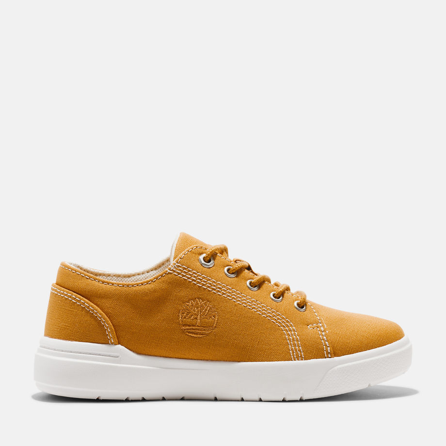 Timberland Seneca Bay Oxford For Youth In Brown Yellow Kids